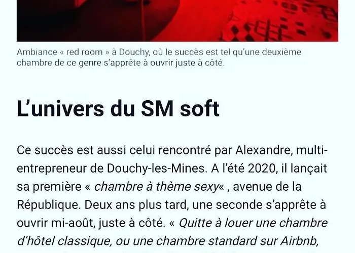 Redroom 50 Nuances De Grey * Douchy-les-Mines